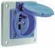 Bals 71121 protective contact socket straight 16A 3p 250V IP44