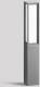 BEGA 84666AK4 Pollerleuchte silber 4000K 84666AK4