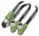 Phoenix Contact 1671373 Phoenix SAC-3P-M12Y/2X0,3-PUR/M 8FR Sensor-/Aktor-Kabel