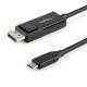 STARTECH.COM 3.3 ft. 1m USB C to DisplayPort 1.2 Cable - Bidirectional - 4K 60Hz - Thunderbolt 3 - USB Type C Adapter Cable