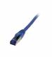 Patchkabel RJ45, CAT6A 500Mhz, 1,0m, blau, S-STP(S/FTP), TPE/LSZH(Superflex), AWG26, Synergy 21