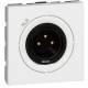 Legrand 078756 XLR-Stecker 3-polig 2-modulig Mosaic ultaweiß