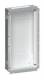 Hager FWU41L wall box 48PLE empty without BR and door SKII HxWxD=657x315x112mm