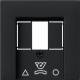 GIRA 0260005 cover TDO connection box System 55 black m