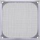InLine® Lüftergitter, Aluminium Filter, 120 x 120 mm, silber