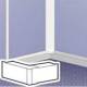 Legrand 033326 Innen-/Aussenwinkel 40x16 variabel reinweiß für Minikanal