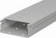 OBO Bettermann 6178018 wiring channel 4 40100 LK, Stone Grey 2000mm with base perforation
