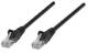INTELLINET Patchkabel RJ45 U/UTP Cat5e 2.0m Hebelschutz schw