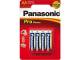 Panasonic General Purpose Battery - AA - Alkaline - 1.5 V DC - 4 Pack