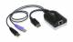 Aten KA7169 KVM Switch. accessory Adapter Cable TP USB + DVI, Virtual Media