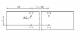 Ses-Sterling 08460635013 GI-B 40x90 gray Installation channel, 