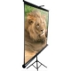Elite Screens Tripod T100UWV1 Manual Projection Screen - 254 cm (254 cm ( 100 inch )) - 4:3 - Floor Mount
