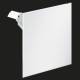 Kaiser 9909.10 Steckdeckel mit Zentrumsbefestigung 130x130 mm