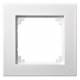 Merten 486119 Frame 1-fold M-PLAN, polar white 