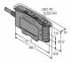 Turck D10AFPY opto sensor base device for plastic light guide 3073121