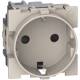 Legrand KM4141 BTicino LivingNow Schuko socket outlet with screw terminals sand