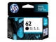 HP 62 Ink Cartridge - Black - Inkjet - 1 Pack