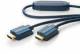 Clicktronic 70088 Active HDMI ™ cable with Ethernet - connection cable with signal amplification for Full HD and 3D TV