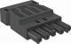 OBO Bettermann 6108072 Female connector 5-pin S BT/S-GST18I5P connection, black