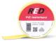 RED 2130-10-0003 soft PVC insulating tape VDE 10 m x 15 mm on acrylate basis yellow