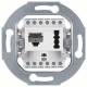 Berker 458809 UAE 8(6)/TAE 6 F+N-Steckdose Modul-Einsatz polarweiß