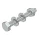 OBO Bettermann 6418246 SKS 10x80 G Sechskantschraube mit Mutter und Scheiben