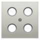 Jung ES2990-4SAT1 Abdeckung Hirschmann 4Loch für SAT-TV LS Edelstahl