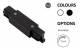 Powergear Mini 1PH Verbinder, Gerade, Schwarz