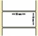 OEM-Factory Etiketten - Thermo 50 x 50mm, abl&ouml;sbar, K40