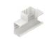 Kleinhuis BT1708.3 T-Stück 90° mit Lochung 173x233x66 mm, Länge 295 mm, PVC, RAL 9010