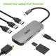 Acer GP.DCK11.00N 7in1 Type-C Dongle: 1 x HDMI, 3 x USB 3.0, 1 x USB-C, 1 x LAN