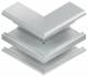 Niedax DAA 220-78 N GK external corner 90° double sym.220x69mm aluminum natural anod.
