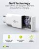 Goobay USB-C™ PD GaN Schnellladegerät Slim (25 W) weiß, w