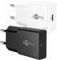 Goobay Single Fast Charger 25 W USB-C PD GaN Schnellladegerät Slim weiß - 1x USB-C-Anschluss (Power Delivery)