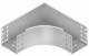 Niedax RES110.400 bow 90degrees RES 110,400, 110x400mm zinc-plated