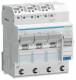 Hager ADZ316D FI-LS 3X 1P+N 6kA B-16A 30mA Typ A QC Fehlerstrom-LS-Schalter