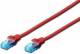 DIGITUS CAT 5e U-UTP Patchk. PVC AWG 26/7, 5 m, RT