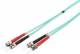 Digitus DK-2511-05/3 LWL patch cable, ST/ST multimode 50/125 µ, duplex 5m, class OM3
