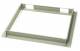 Triton 48,3 cm ( 19 inch ) cabinet, e.g. fan insert, e.g. mounting frame for floor, light gray