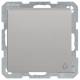 Berker 47516084 Steckdose SCHUKO+Klappd. Q.1/Q.3 alu samt lackiert