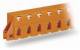 WAGO 741-622 feed-through terminal strip 0.08-2.5 sqmm orange
