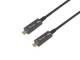 Equip 119464 Kabel USB-C3.2 zu C AOC 4K PD60W Stecker zu Stecker 7,50 m schwarz