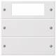 Gira 219203 Rocker set 2-gang Plus, System 55 pure white