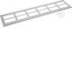 Hager FZ896D Verschlussplatte geöffnet für Schrank IP54 SKI 20x1600x400 mm