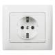 Legrand 771063 Steckdose (SL) Berührungsschutz Galea ultraweiß