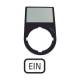 Eaton 216487 M22S-ST-D6 pushbutton accessory plate holder ON