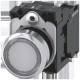 Siemens 3SU11500AB701BA0 3SU1150-0AB70-1BA0 Drucktaster 22 mm rund klar Druckknopf 1S
