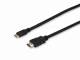 Equip HDMI->Mini HDMI 4K/30Hz St/St 2.00m schwarz Polybeutel