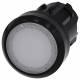 Siemens 3SU10010AA600AA0 3SU1001-0AA60-0AA0 pushbuttons, illuminated 22mm round white pushbutton