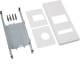 Hager UK41C3 Baustein universN 600x250 mm für Leistungsschalter h400/630 A + FI